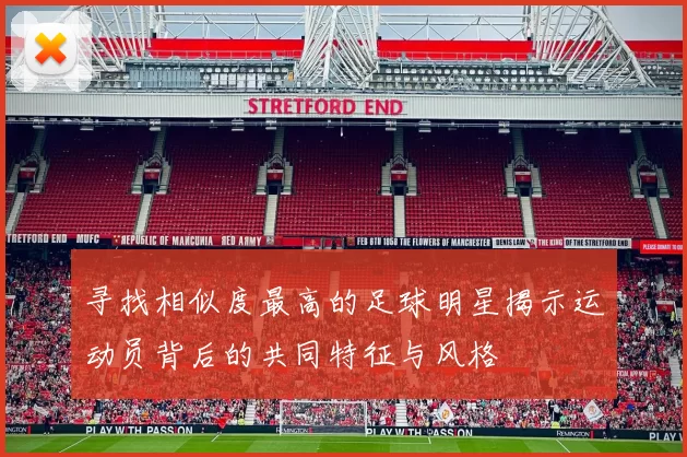 寻找相似度最高的足球明星揭示运动员背后的共同特征与风格