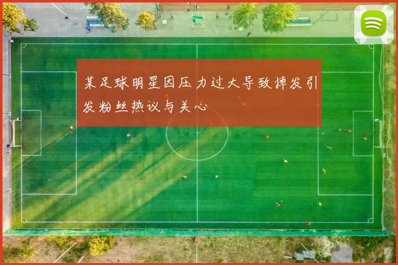 某足球明星因压力过大导致掉发引发粉丝热议与关心