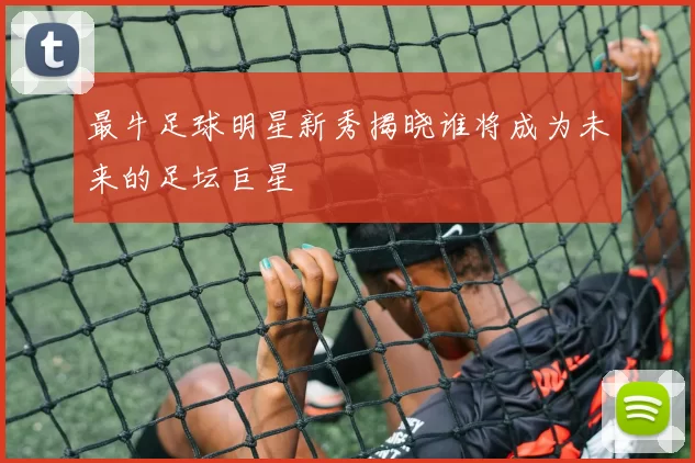最牛足球明星新秀揭晓谁将成为未来的足坛巨星