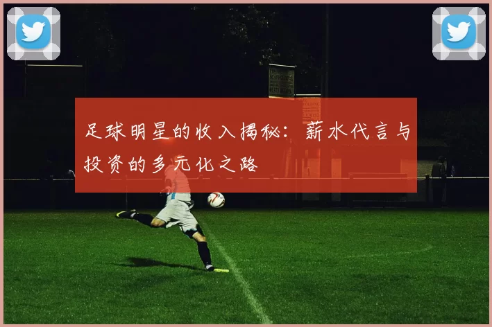 足球明星的收入揭秘：薪水代言与投资的多元化之路